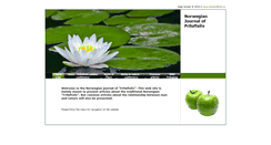 Desktop Screenshot of norwegianjournaloffriluftsliv.com